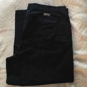 Cabela's Casuals Huntsman Chinos pants Black Men's size 48w 32l 48x32